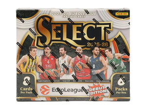 2026 Panini Select EuroLeague Basketball Cards 