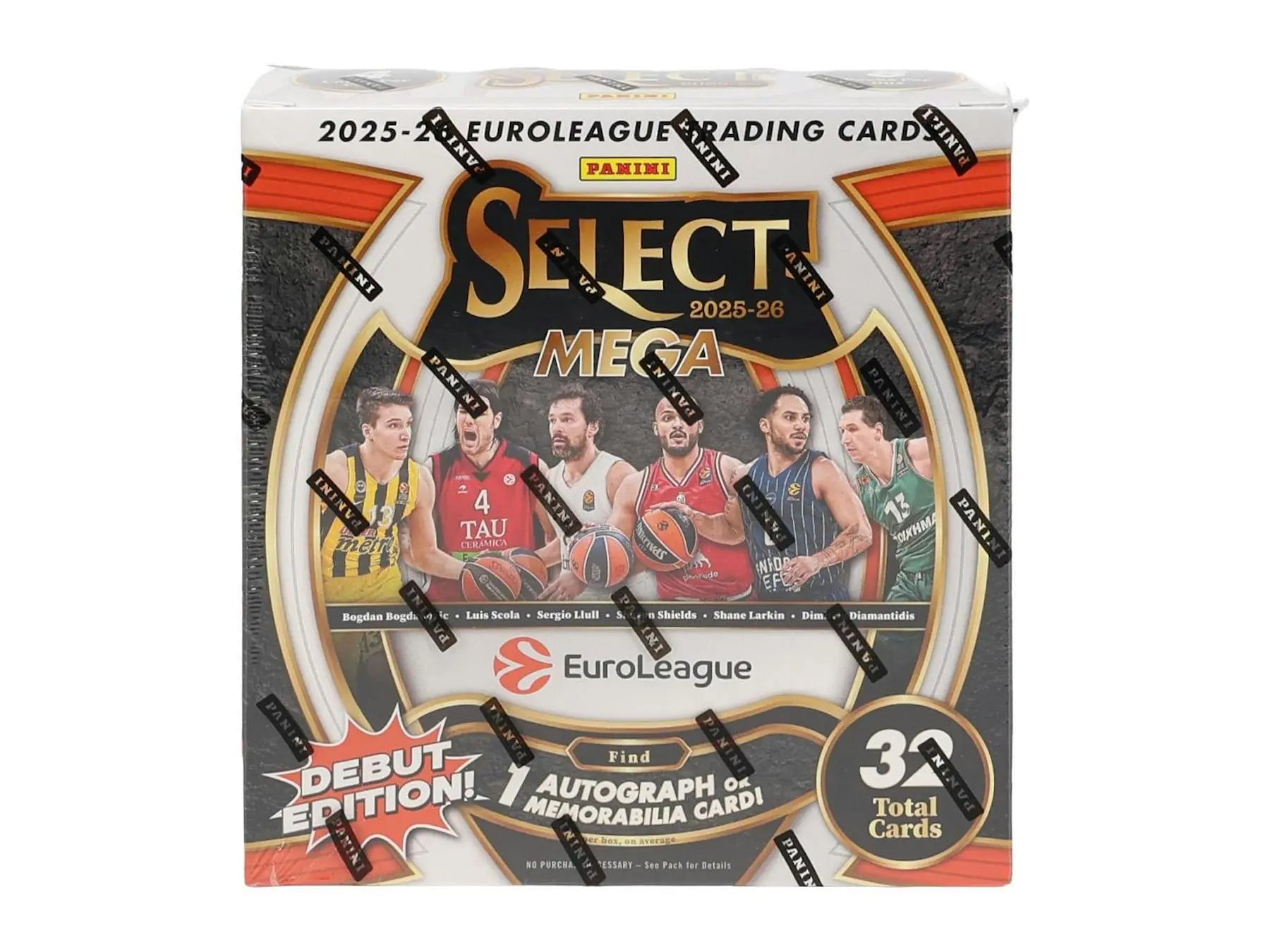 2026 Panini Select Euroleague Basketball Mega Box 