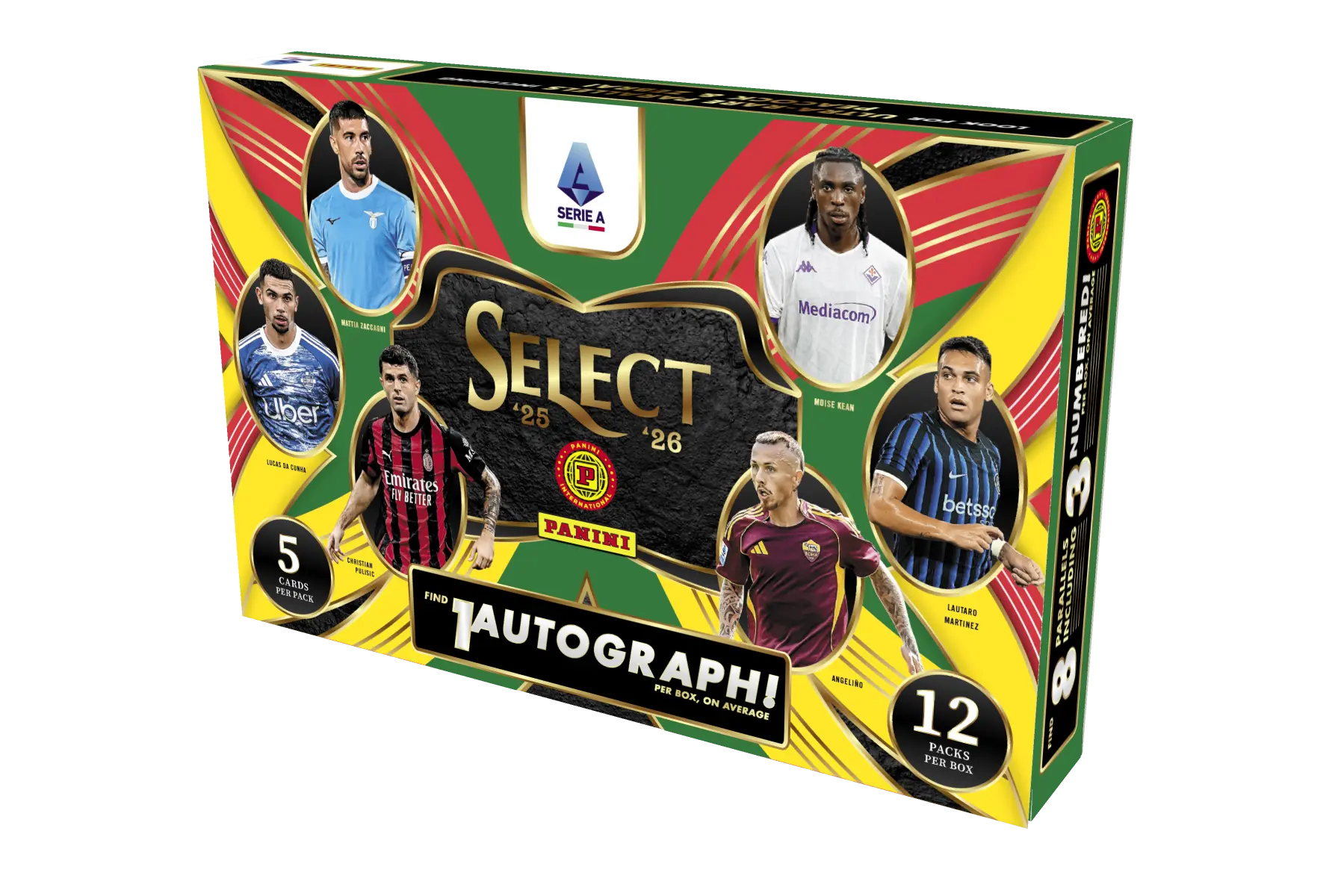 2026 Panini Select Soccer Serie A International Trading Cards 
