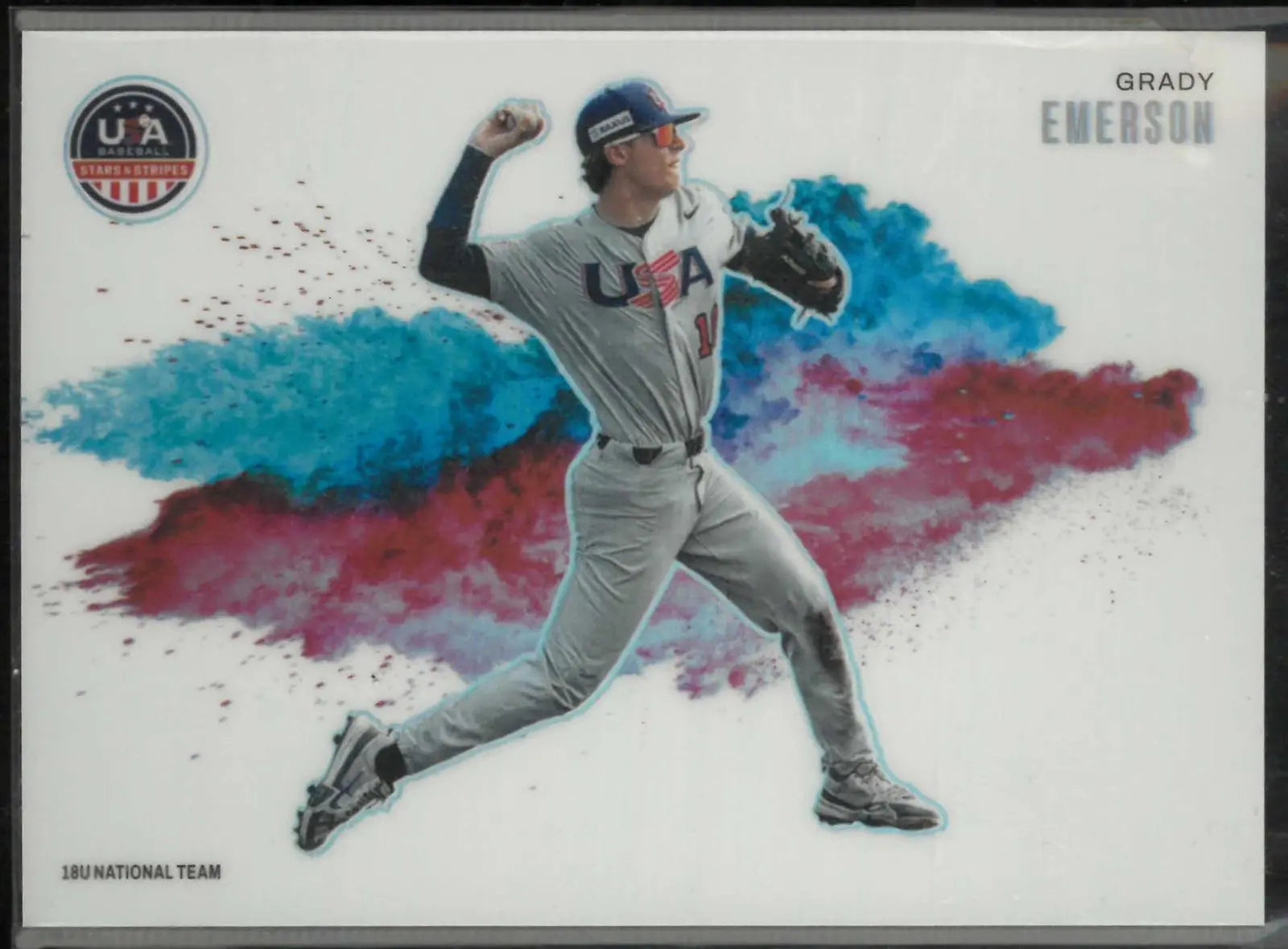 2026 Panini USA Baseball Stars & Stripes Grady Emerson Color Blast 