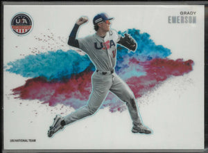 2026 Panini USA Baseball Stars & Stripes Grady Emerson Color Blast 