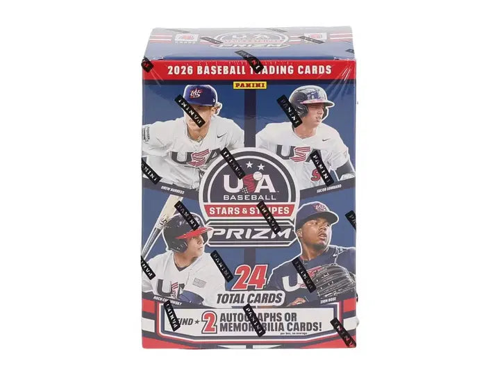 2026 Panini USA Stars & Stripes Prizm Baseball Blaster Box 