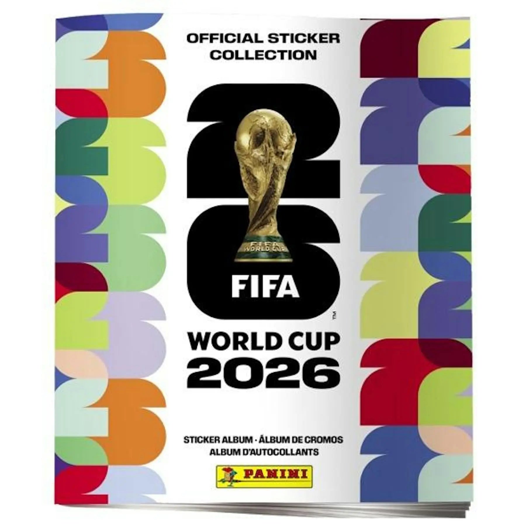 2026 Panini World Cup Soccer Sticker Album Hardcover 