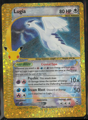 2026 Pokemon 30th Celebration Classic Collection Lugia 149/147 