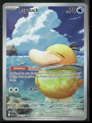 2026 Pokemon Ascended Heroes Illustration Rare Psyduck 226/217 