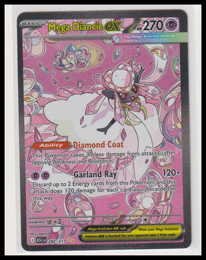 2026 Pokemon Ascended Heroes Mega Diancie ex SIR 282/217 