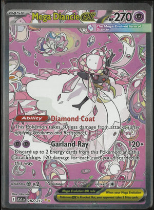 2026 Pokemon Ascended Heroes Mega Diancie ex Secret Illustration Rare 282/217 