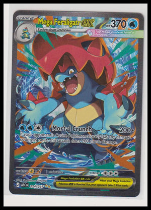 2026 Pokemon Ascended Heroes Mega Feraligatr ex SIR 274/217 (B) 