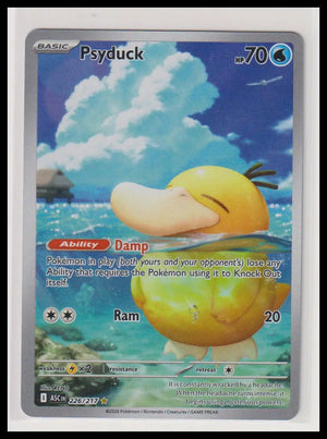 2026 Pokemon Ascended Heroes Psyduck Illstration Rare 226/217 