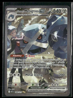 2026 Pokemon Ascended Heroes Special Illustration Rare Steven's Metagross ex 289/217 