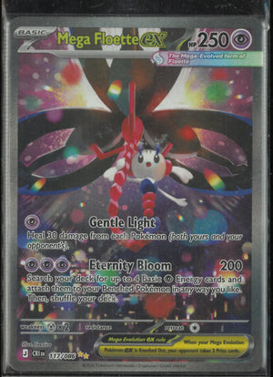 2026 Pokemon Chaos Rising Mega Floette ex 117/86 Secret Illustration Rare 