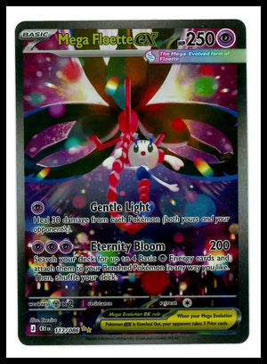 2026 Pokemon Chaos Rising Mega Floette ex Secret Illustration Rare 117/086 