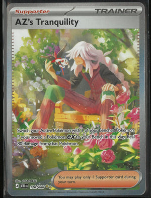 2026 Pokemon Chaos Rising Special Illustration Rare AZ's Tranquility 120/086 