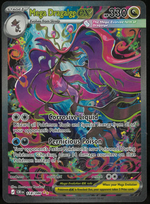 2026 Pokemon Chaos Rising Special Illustration Rare Mega Dragalge ex 118/086 