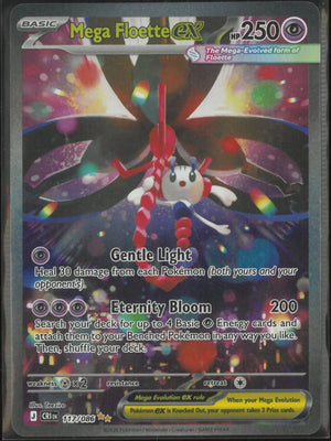 2026 Pokemon Chaos Rising Special Illustration Rare Mega Floette ex 117/086 