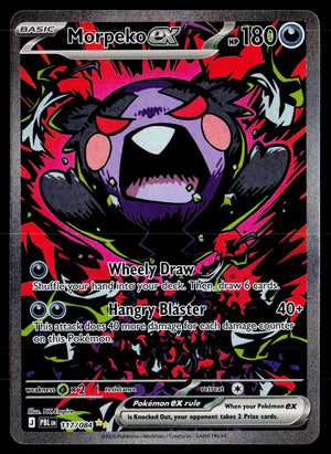 2026 Pokemon ME05 Pitch Black #117/084 Morpeko ex SIR 