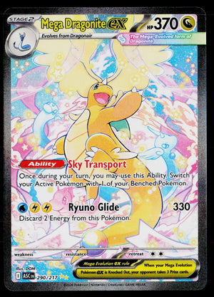 2026 Pokemon ME2.5 Ascended Heroes 290/217 Mega Dragonite ex SIR 