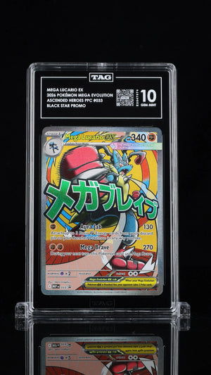 2026 Pokémon Mega Evolution Ascended Heroes BSP Mega Lucario ex TAG 10 #033 