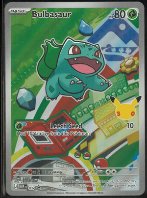 2026 Pokemon Mega Evolution Promos Bulbasaur 037 