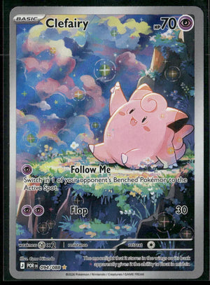 2026 Pokemon Perfect Order Illustration Rare Clefairy 094/088 