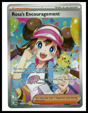 2026 Pokemon Perfect Order Rosa's Encouragement SIR 123/088 
