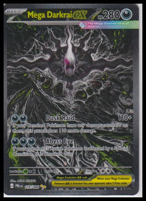 2026 Pokemon Pitch Black Mega Darkrai ex Secret Illustration Rare 116/084 
