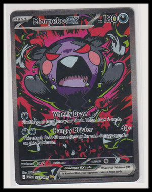2026 Pokemon Pitch Black Morepeko ex Secret Illustration Rare 117/084 