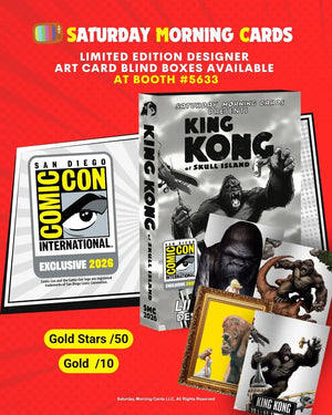 2026 Saturday Morning Cards SDCC Exclusive King Kong 