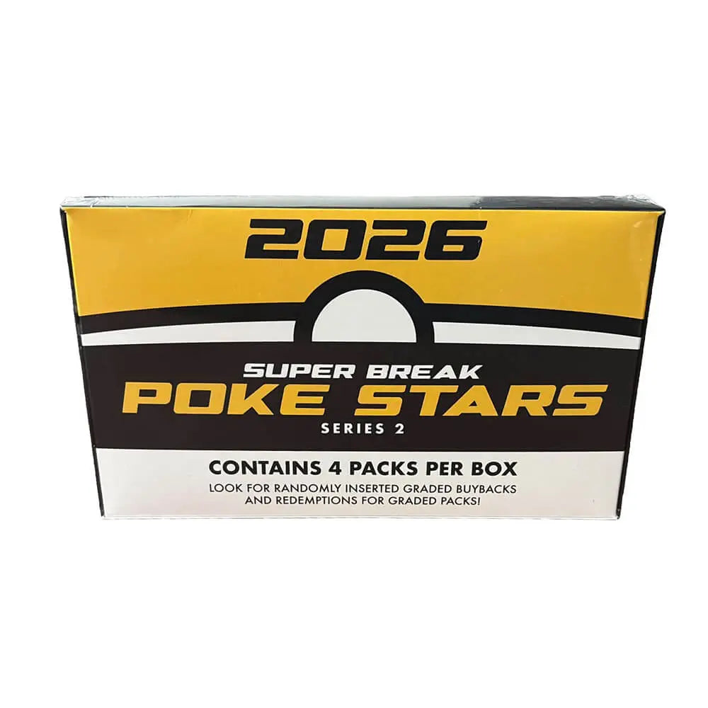 2026 Super Break Poke Stars Series 2 Box 