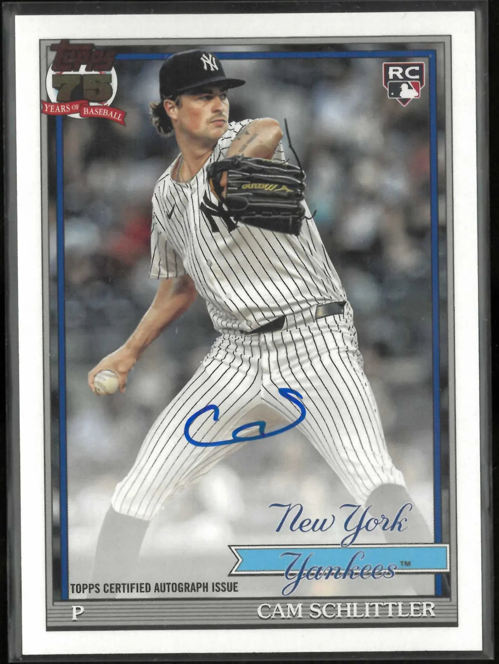 2026 Topps 1991 Topps Baseball 35th Anniversary Autographs Cam Schlittler Auto 