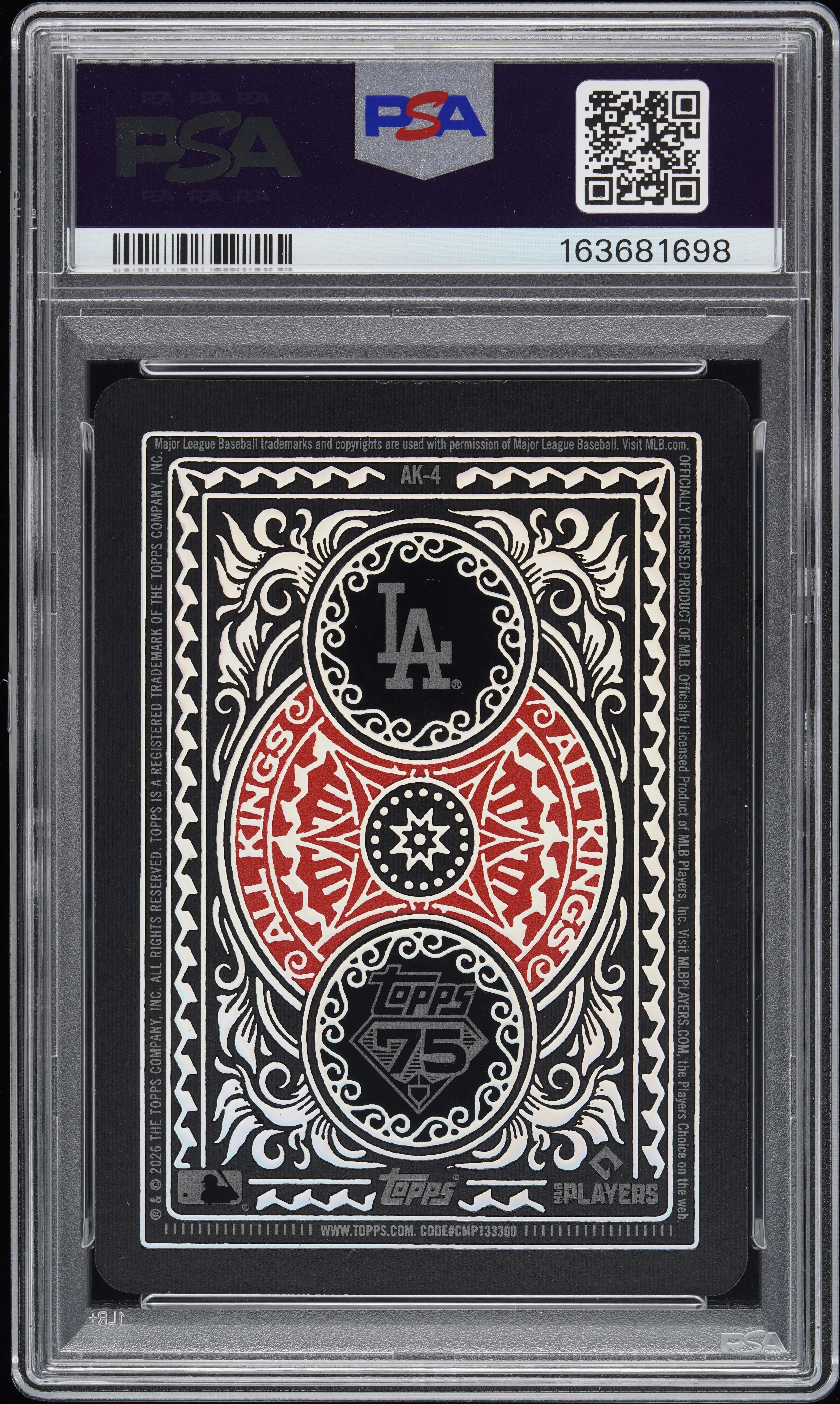 2026 Topps All Kings Shohei Ohtani PSA 8 