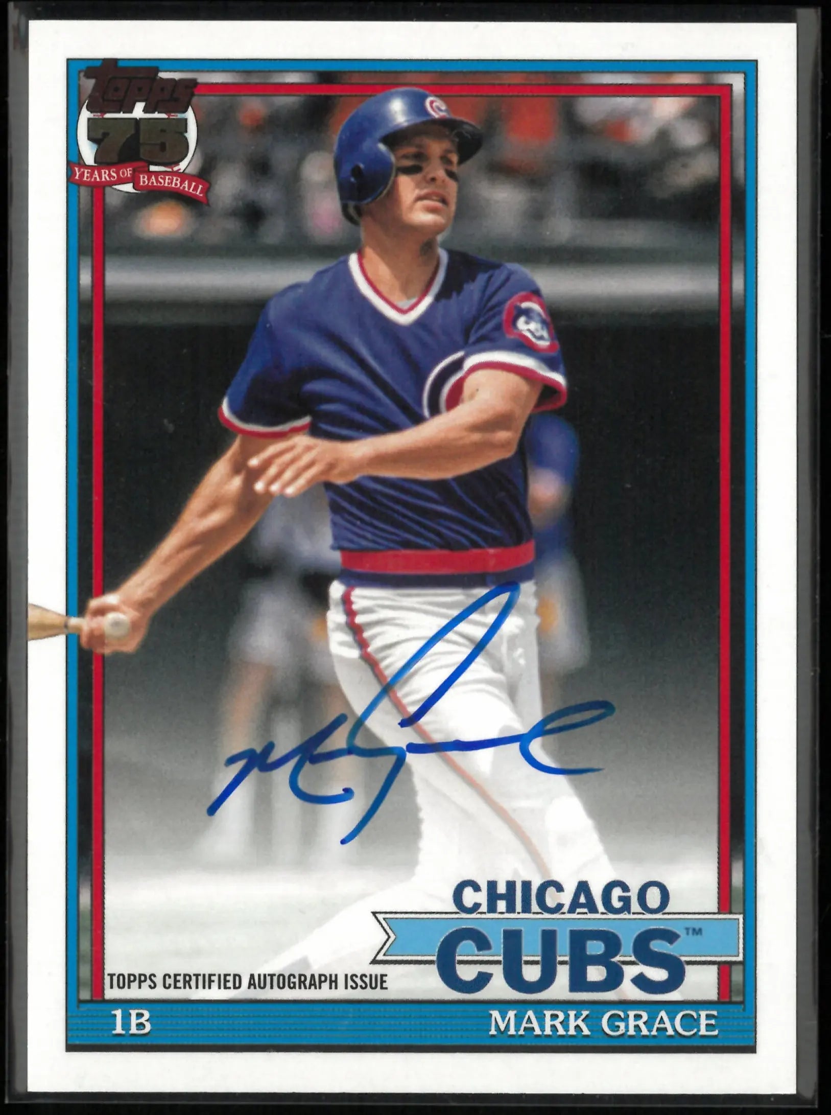 2026 Topps Baseball Autograph 1991 Mark Grace Auto 