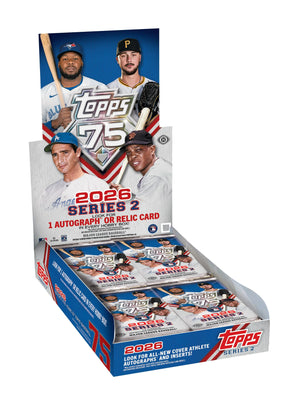 2026 Topps Baseball MLB Series 2 Hobby Box 