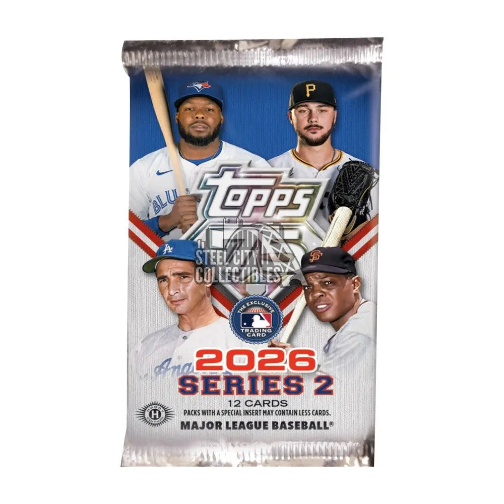 2026 Topps Baseball MLB Series 2 Hobby SINGLE PACK SALES 