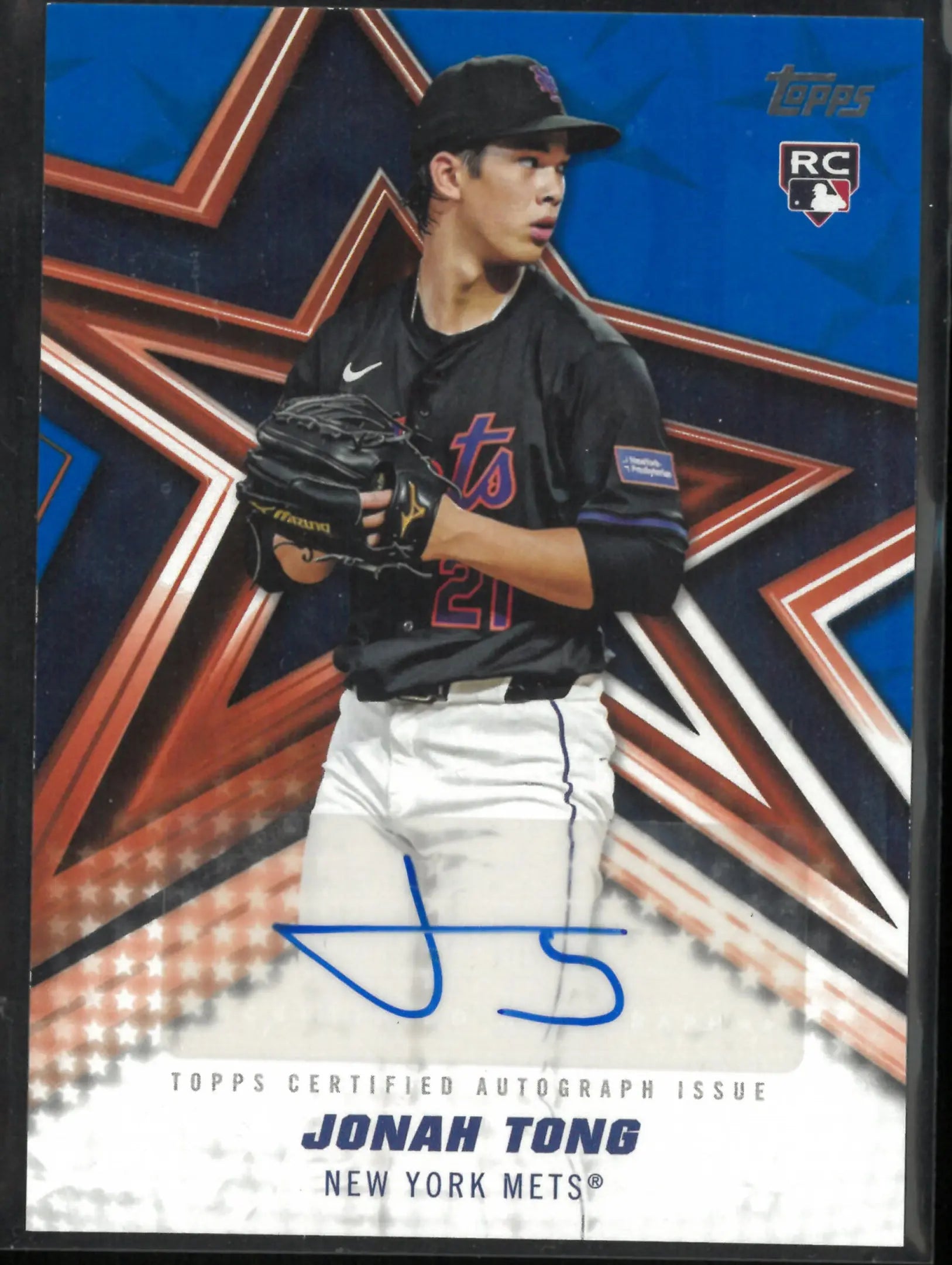 2026 Topps Baseball Stars Autograph Jonah Tong /150 RC Rookie 