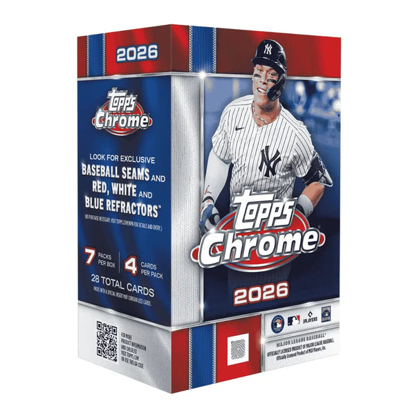 Buy 2026 Topps Chrome Baseball Blaster Value Box Online