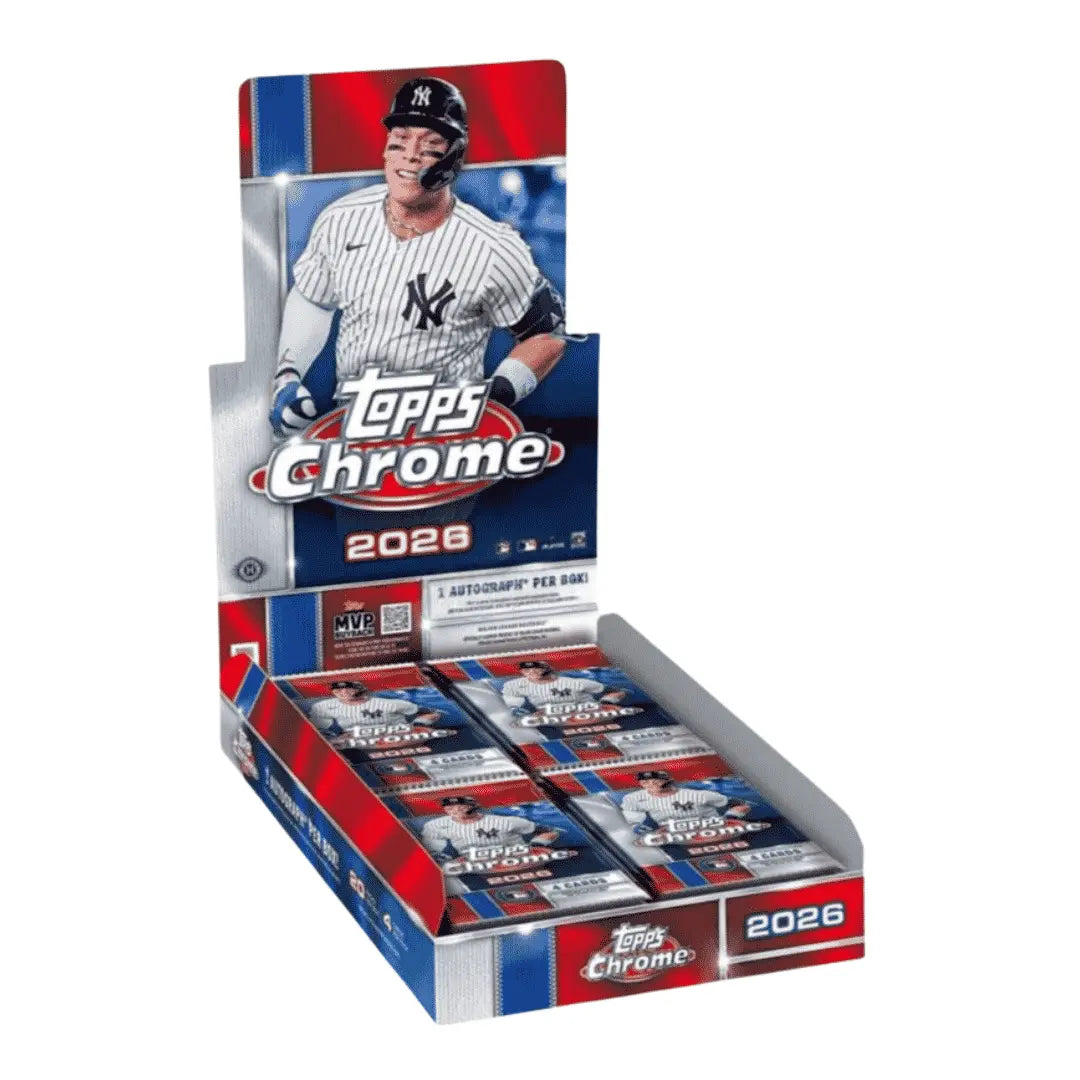 2026 Topps Chrome Baseball Hobby Box 