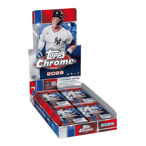 2026 Topps Chrome Baseball Hobby Box 