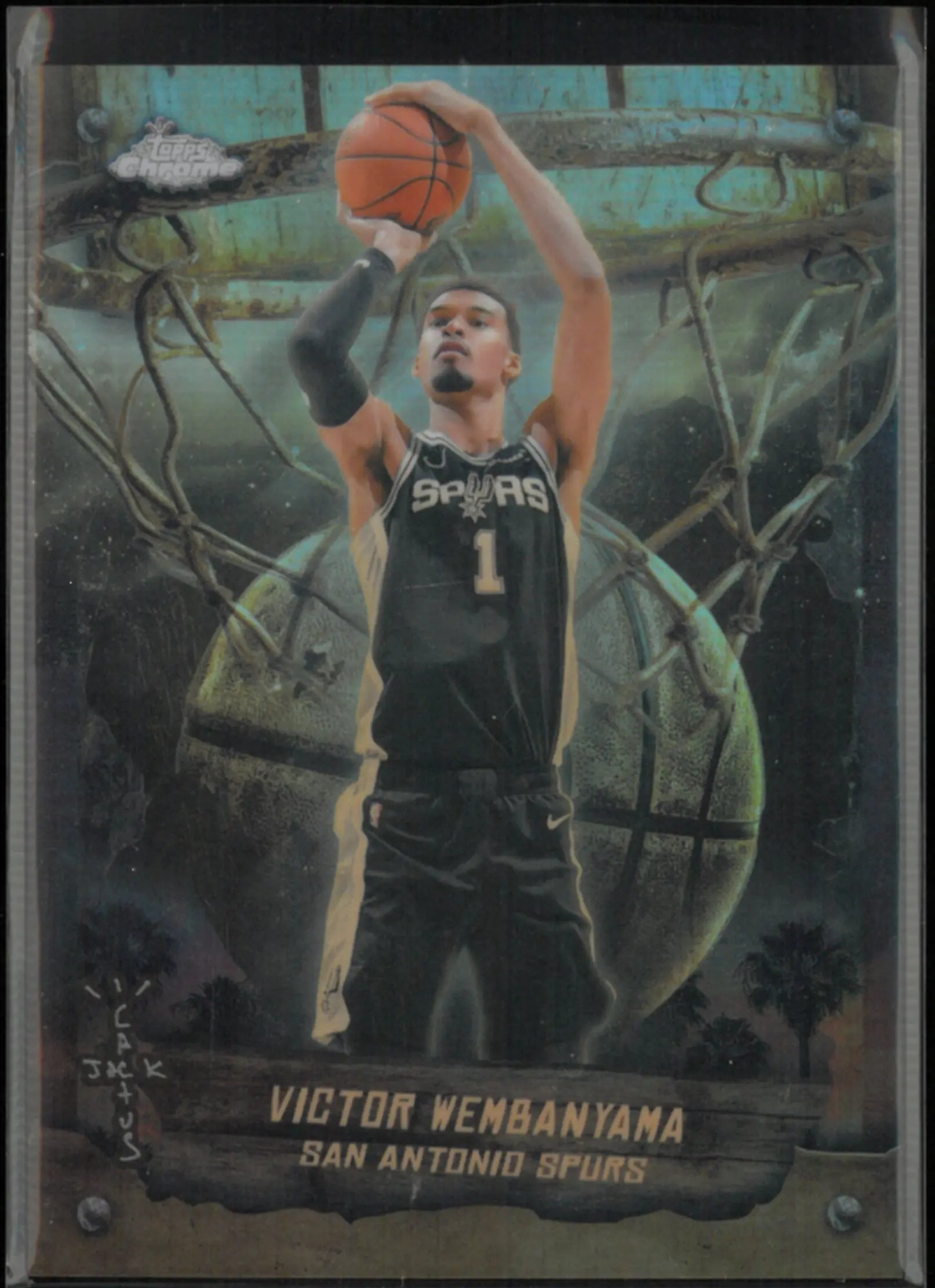 2026 Topps Chrome Cactus Jack Astrovision Victor Wembanyama 