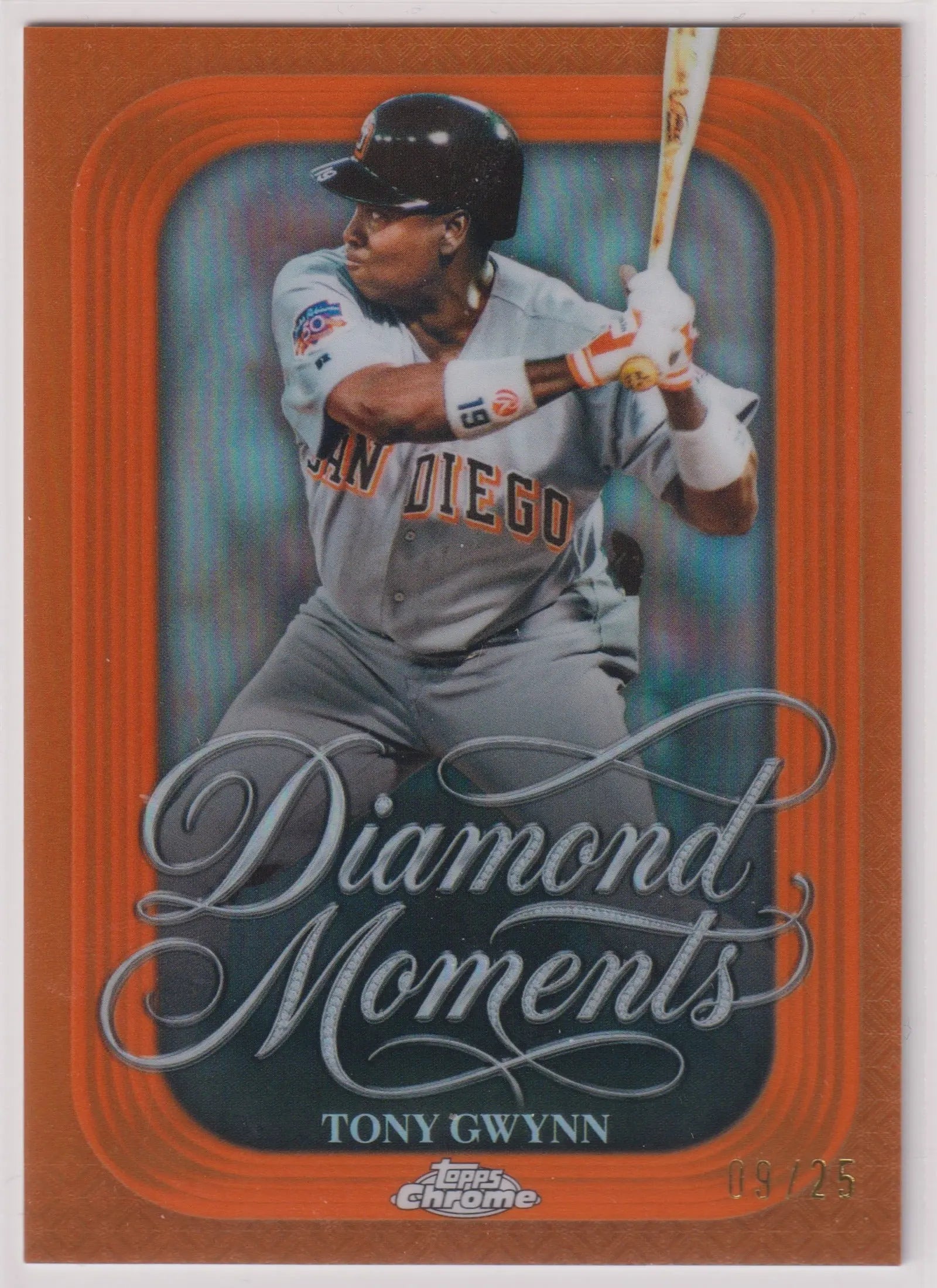 2026 Topps Chrome Diamond Moments Tony Gwynn Orange /25 