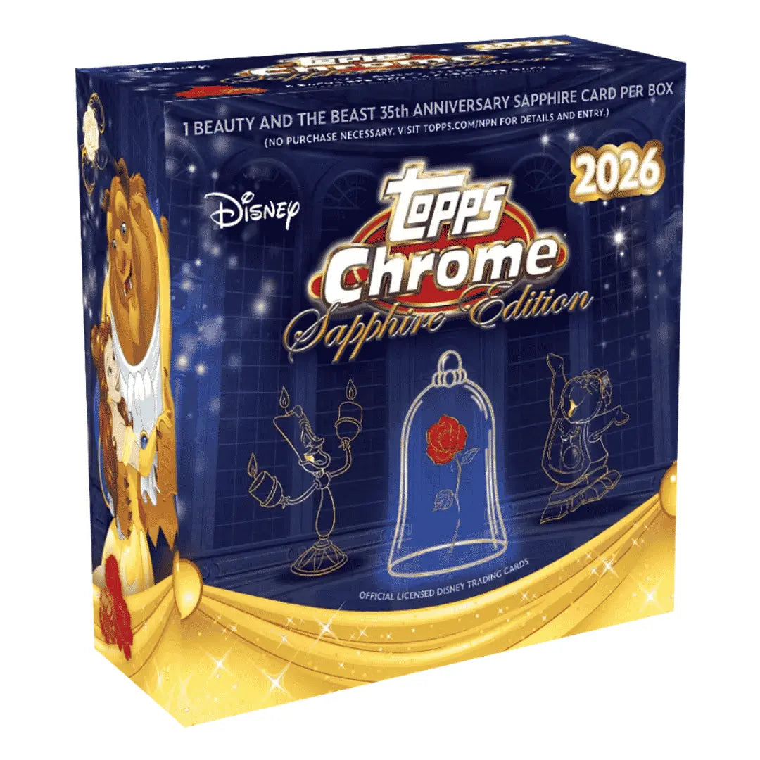 2026 Topps Chrome Disney Sapphire Edition Box 