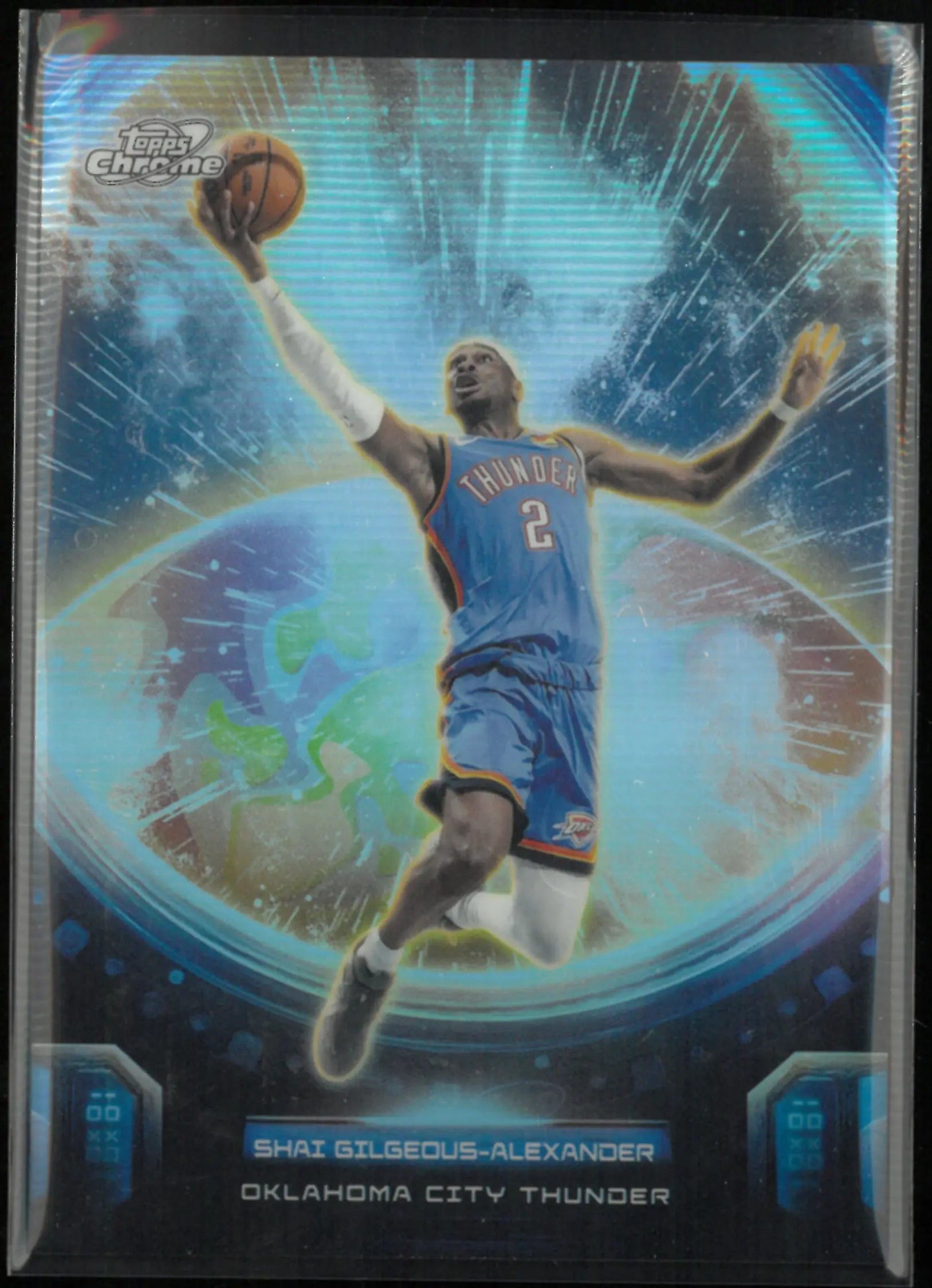 2026 Topps Chrome Re-Entry Shai Gilgeous Alexander SSP 