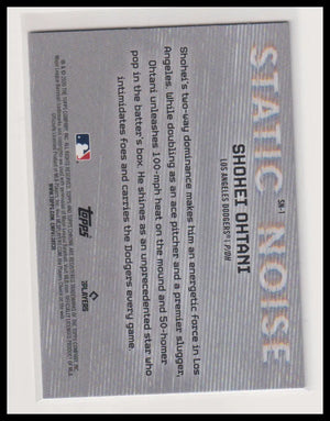 2026 Topps Chrome Static Noise Shohei Ohtani 