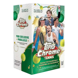 2026 Topps Chrome Tennis Blaster Box 