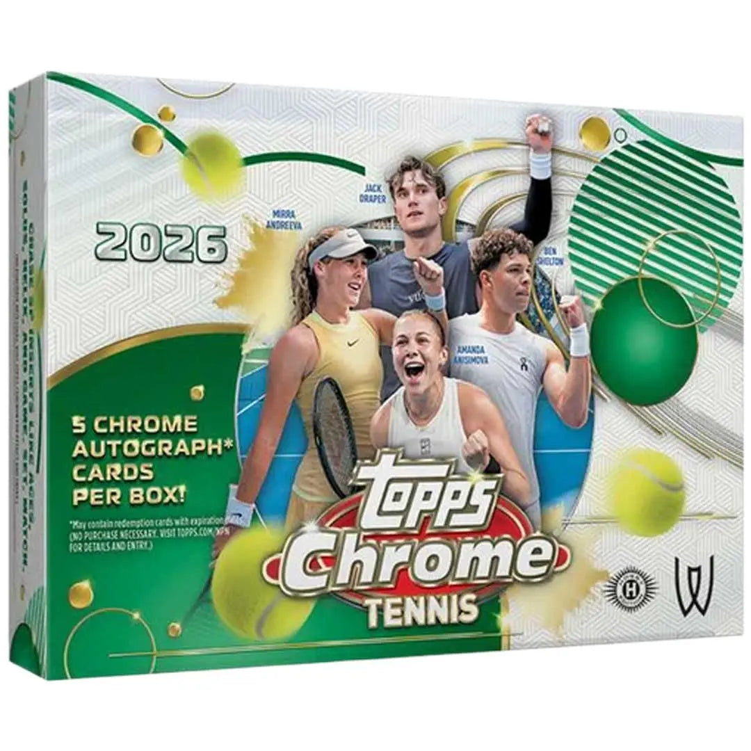 2026 Topps Chrome Tennis Delight Box 