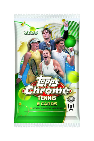 2026 Topps Chrome Tennis Hobby Pack 