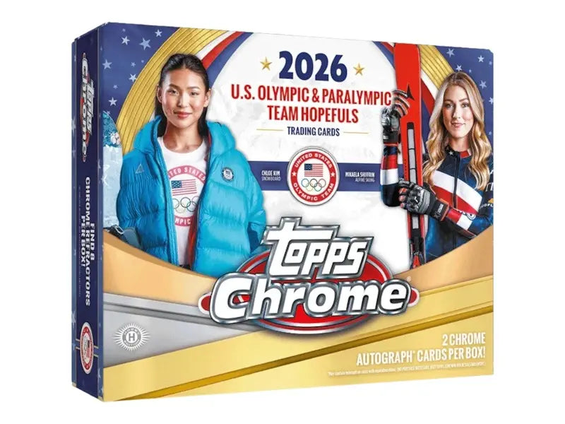 2026 Topps Chrome U.S. Olympics Hobby Box 