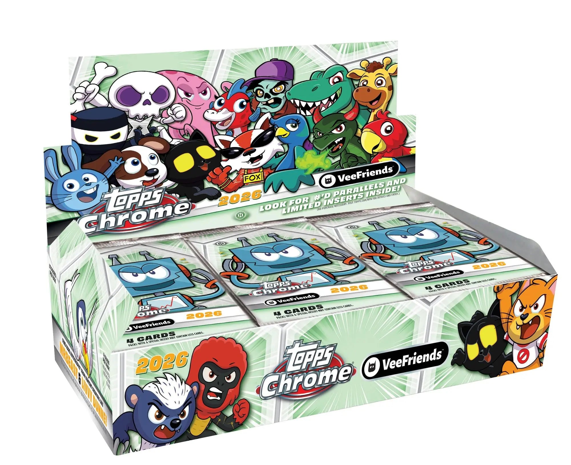 2026 Topps Chrome Veefriends Hobby Box 