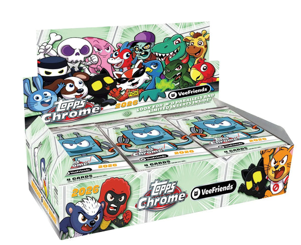 Buy 2026 Topps Chrome Veefriends Hobby Box Online Now