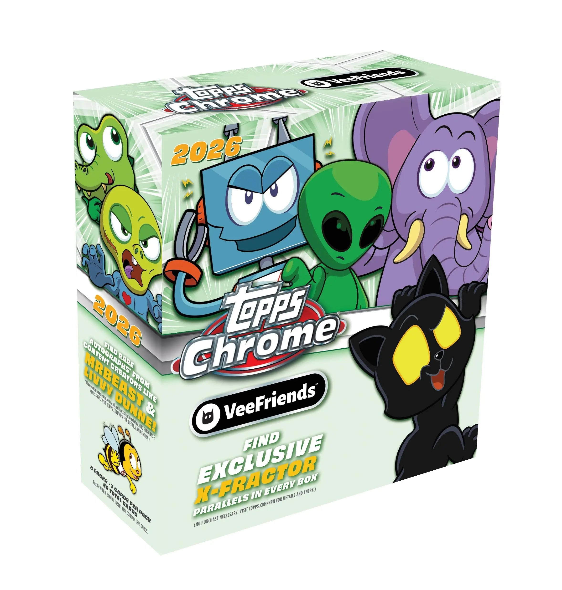 2026 Topps Chrome Veefriends Mega Box 